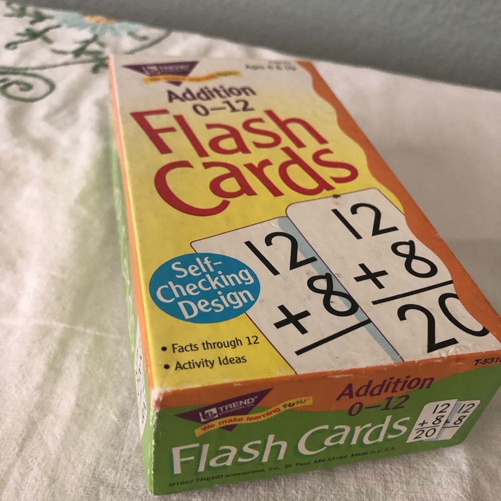 Trend Math Flashcards addition 0-12 - Picture 4 of 7